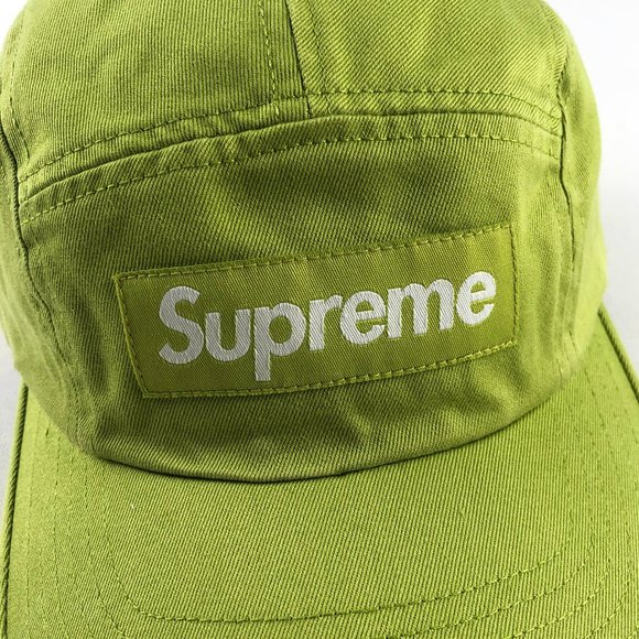 Supreme Washed Chino Twill Camp Cap Hat - Picture 6 of 8
